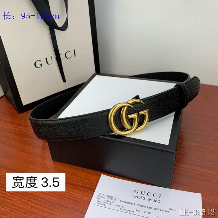 Gucci belt 35mm 95-125cm 8L15